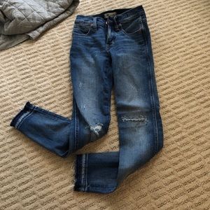 Made well 9” high rise jeans